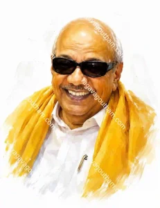 DMK Kalaignar Karunanidhi Birthday Flex