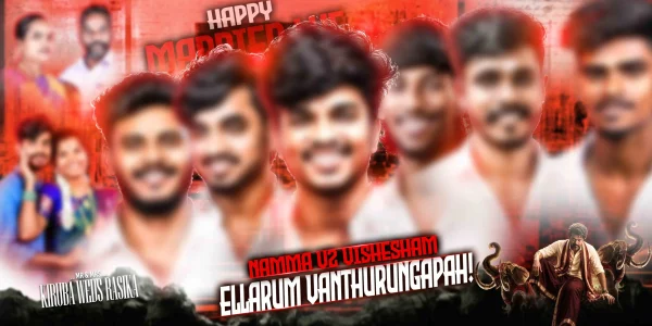 Tamil Madurai Style Flex Design PSD Bundle with 19 Professional Editable Banner Designs