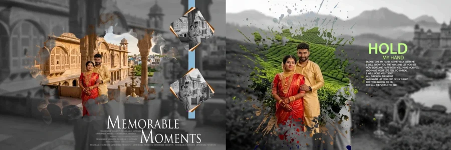 Wedding Album Sheet PSD