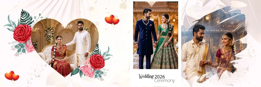 Wedding Album Sheet PSD