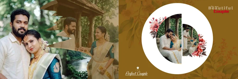 Wedding Album Sheet PSD