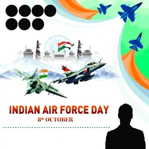 Indian Air Force Day Flex