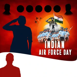 Indian Air Force Day Flex