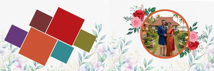 Wedding Album Sheet PSD